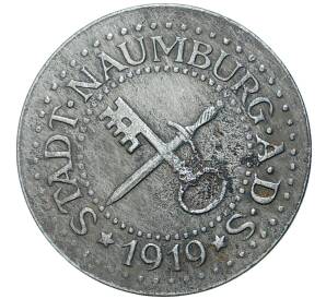10 пфеннигов 1919 года Германия — город Наумбург (Нотгельд)