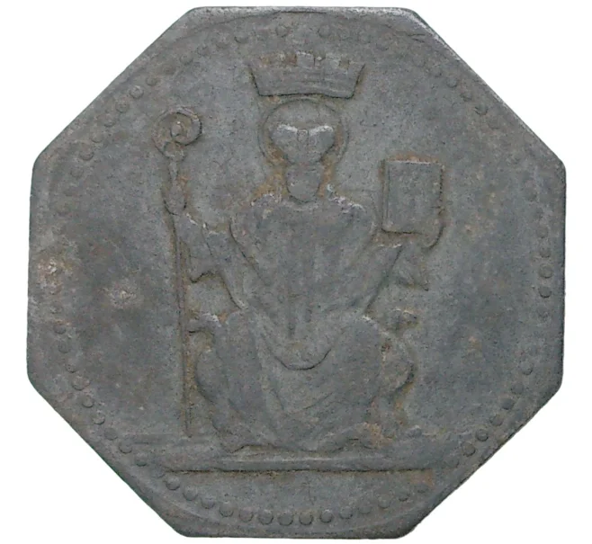Монета 10 пфеннигов 1917 года Германия — город Гота (Нотгельд) (Артикул M2-56841)