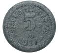 Монета 5 пфеннигов 1917 года Германия — город Диллинген (Нотгельд) (Артикул M2-56864)
