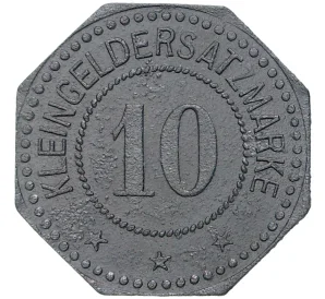 10 пфеннигов 1917 года Германия — город Кобург (Нотгельд)