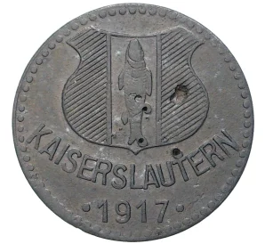 10 пфеннигов 1917 года Германия — город Кайзерслаутерн (Нотгельд)