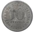 Монета 10 пфеннигов 1918 года Германия — город Теттнанг (Нотгельд) (Артикул M2-56907)