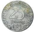Монета 25 пфеннигов 1921 года Германия — город Ротенбург (Бавария) (Нотгельд) (Артикул M2-56917)