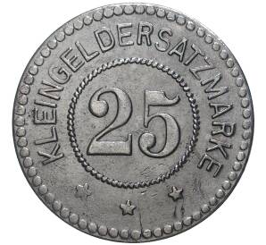 25 пфеннигов 1917 года Германия — город Грайфсвальд (Нотгельд)
