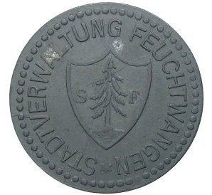 10 пфеннигов 1917 года Германия — город Фойхтванген (Нотгельд)