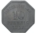 Монета 10 пфеннигов 1917 года Германия — город Хомбург (Нотгельд) (Артикул M2-56948)