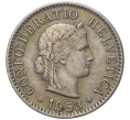 Монета 5 раппенов 1953 года Швейцария (Артикул M2-56647)