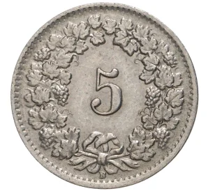 5 раппенов 1954 года Швейцария