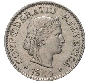 5 раппенов 1954 года Швейцария — Фото №1