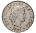 Монета 5 раппенов 1954 года Швейцария (Артикул M2-56660)