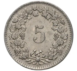 5 раппенов 1959 года Швейцария