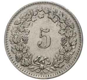 5 раппенов 1962 года Швейцария