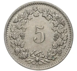 5 раппенов 1967 года Швейцария