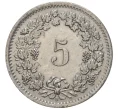 Монета 5 раппенов 1968 года Швейцария (Артикул M2-56768)