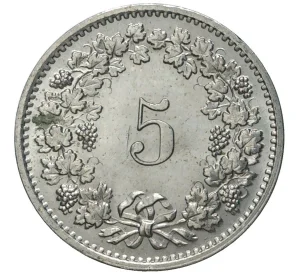 5 раппенов 1971 года Швейцария