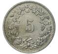 Монета 5 раппенов 1971 года Швейцария (Артикул M2-56810)