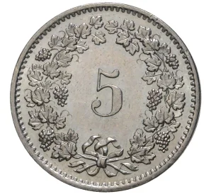5 раппенов 1976 года Швейцария