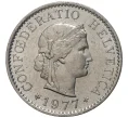 Монета 5 раппенов 1977 года Швейцария (Артикул M2-56828)