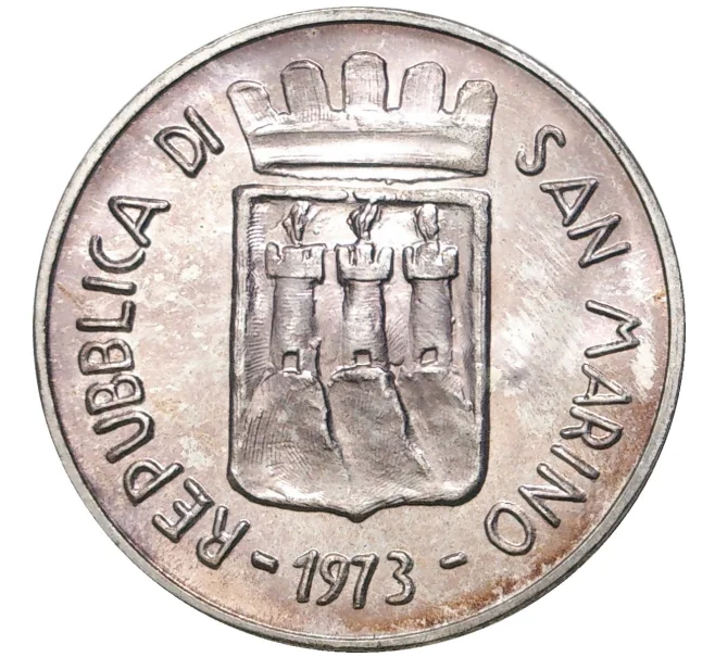 Монета 500 лир 1973 года Сан-Марино (Артикул M2-56960)