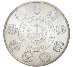 10 евро 2010 года Португалия «Иберо-Америка — Эскудо»