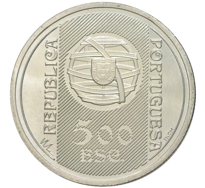 Монета 500 эскудо 1996 года Португалия «150 лет банку Португалии» (Артикул M2-57015)