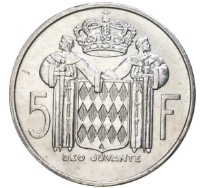 5 франков 1960 года Монако