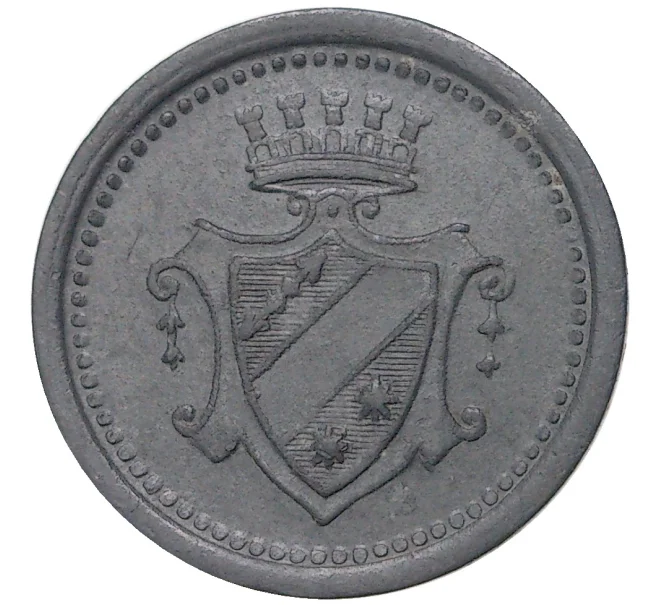 Монета 5 пфеннигов 1917 года Германия — город Диллинген (Нотгельд) (Артикул M2-57039)
