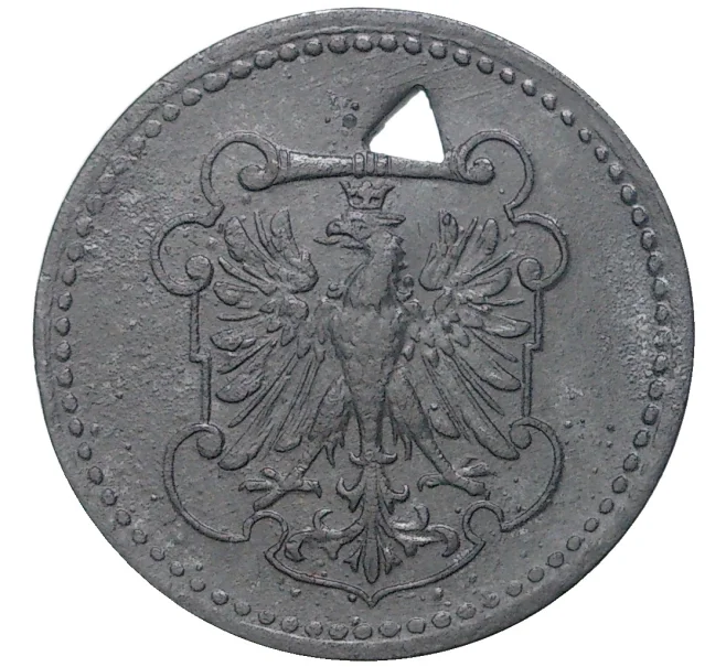 Монета 10 пфеннигов 1917 года Германия — город Франкфурт-на-Майне (Нотгельд) (Артикул M2-57045)