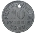 Монета 10 пфеннигов 1917 года Германия — город Франкфурт-на-Майне (Нотгельд) (Артикул M2-57051)