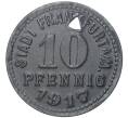 Монета 10 пфеннигов 1917 года Германия — город Франкфурт-на-Майне (Нотгельд) (Артикул M2-57078)