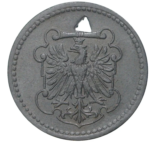 Монета 10 пфеннигов 1917 года Германия — город Франкфурт-на-Майне (Нотгельд) (Артикул M2-57079)