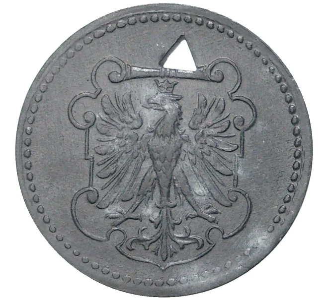 Монета 10 пфеннигов 1917 года Германия — город Франкфурт-на-Майне (Нотгельд) (Артикул M2-57080)