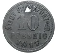 Монета 10 пфеннигов 1917 года Германия — город Франкфурт-на-Майне (Нотгельд) (Артикул M2-57081)