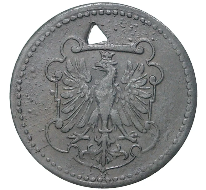Монета 10 пфеннигов 1917 года Германия — город Франкфурт-на-Майне (Нотгельд) (Артикул M2-57086)