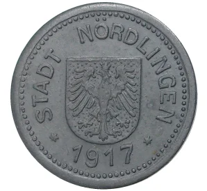 10 пфеннигов 1917 года Германия — город Нёрдлинген (Нотгельд)