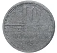 Монета 10 пфеннигов 1918 года Германия — город Бургхаузен-на-Зальцахе (Нотгельд) (Артикул M2-57104)