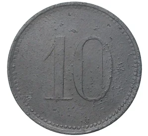 10 пфеннигов 1917 года Германия — город Лауинген (Нотгельд)