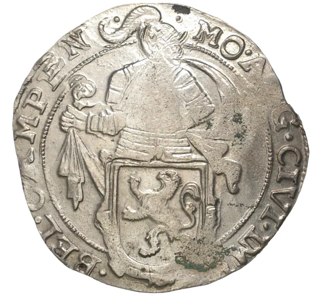 Монета 1 левендаальдер 1667 года Голландская республика (Нидерланды) — город Кампен (Артикул M2-57133)