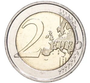 2 евро 2022 года Ирландия «35 лет программе Эразмус»