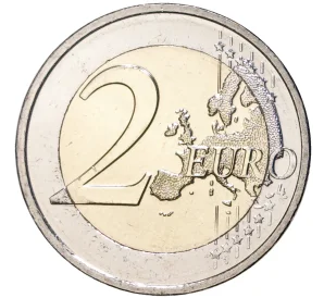 2 евро 2022 года Люксембург «35 лет программе Эразмус»