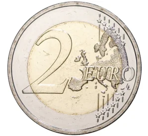 2 евро 2022 года Словакия «35 лет программе Эразмус»