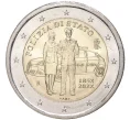 Монета 2 евро 2022 года Италия «170 лет Итальянской национальной полиции» (Артикул M2-57181)