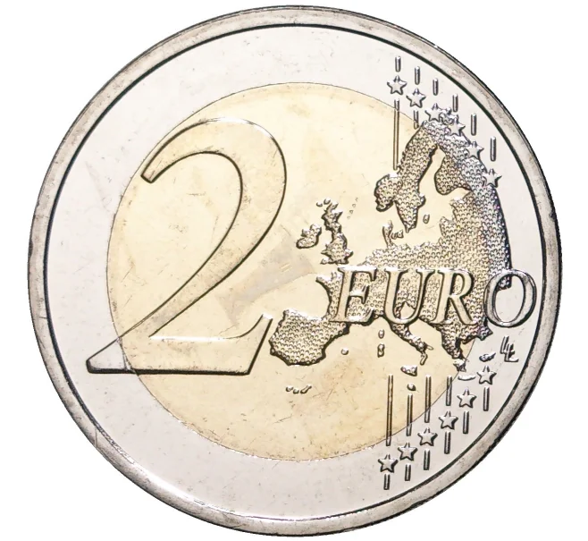 Монета 2 евро 2022 года Финляндия «35 лет программе Эразмус» (Артикул M2-57188)