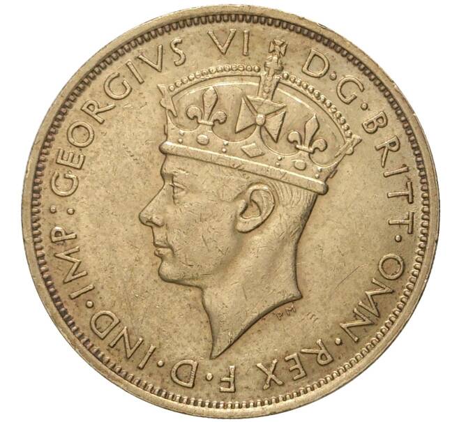 Монета 2 шиллинга 1938 года KN Британская Западная Африка (Артикул K11-71069)