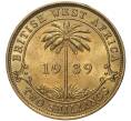 Монета 2 шиллинга 1939 года KN Британская Западная Африка (Артикул K11-71075)