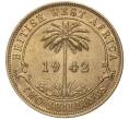Монета 2 шиллинга 1942 года KN Британская Западная Африка (Артикул K11-71080)