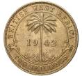 Монета 2 шиллинга 1942 года KN Британская Западная Африка (Артикул K11-71082)
