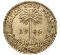 Монета 2 шиллинга 1946 года H Британская Западная Африка (Артикул K11-71091)