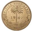 Монета 2 шиллинга 1947 года KN Британская Западная Африка (Артикул K11-71093)