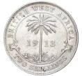 Монета 2 шиллинга 1913 года Британская Западная Африка (Артикул K11-71100)